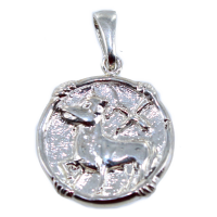 Médaille Argent Saint Agnus dei 