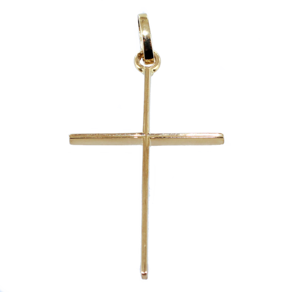 Croix catholique fine Or Jaune