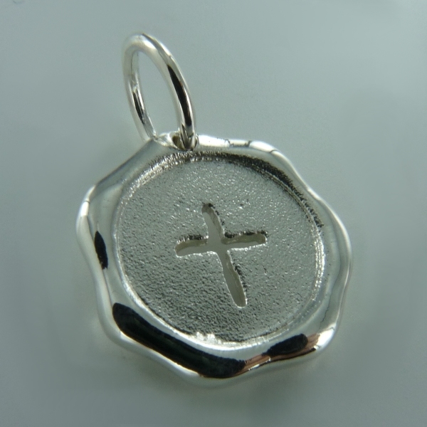 Médaille Croix catholique - Image 2