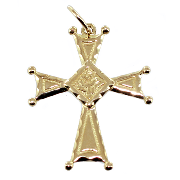 Croix pattée - Taille 2 Or Jaune 