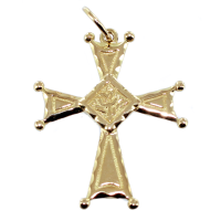 Croix pattée - Taille 2 Or Jaune 