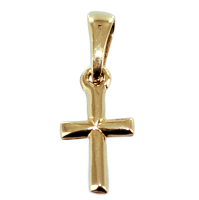 Croix catholique Or Jaune 