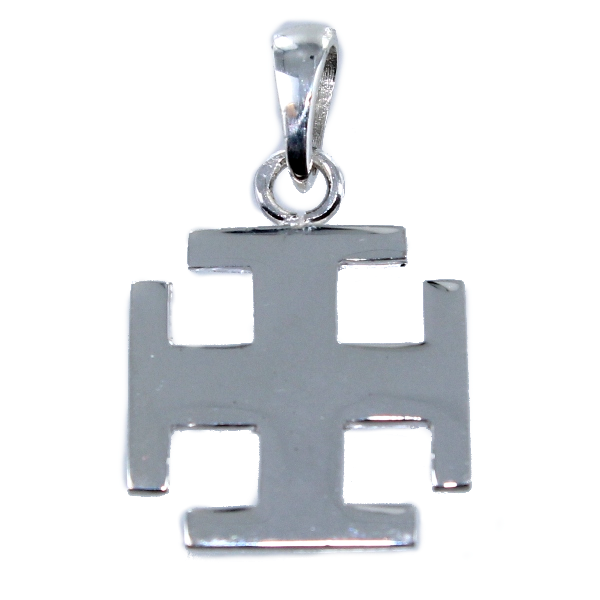 Croix Scoute - Taille 2 Argent 