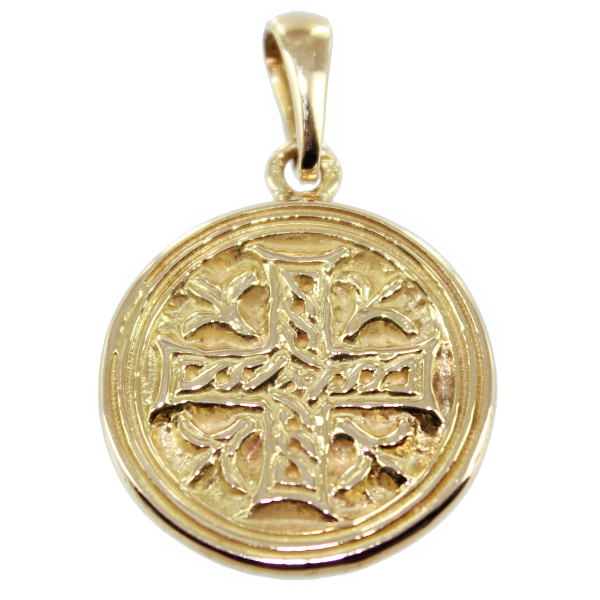 Médaille Or Jaune Sainte Anastasie - Taille 1 