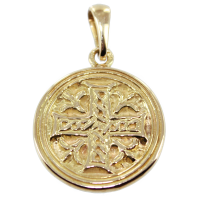 Médaille Or Jaune Sainte Anastasie - Taille 1