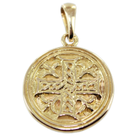 Médaille Or Jaune Sainte Anastasie - Taille 1 