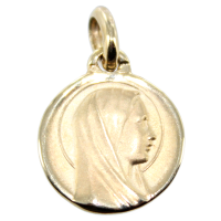 Médaille Or Jaune Sainte Vierge - Taille 1