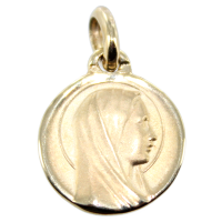 Médaille Or Jaune Sainte Vierge - Taille 1 