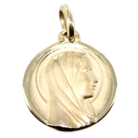 Médaille Or Jaune Sainte Vierge - Taille 2 