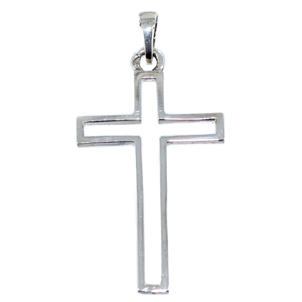 Croix ajourée Taille 1 Argent 