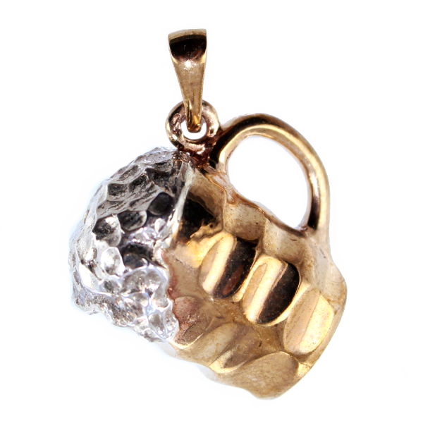 Pendentif Bronze Pinte de bière 