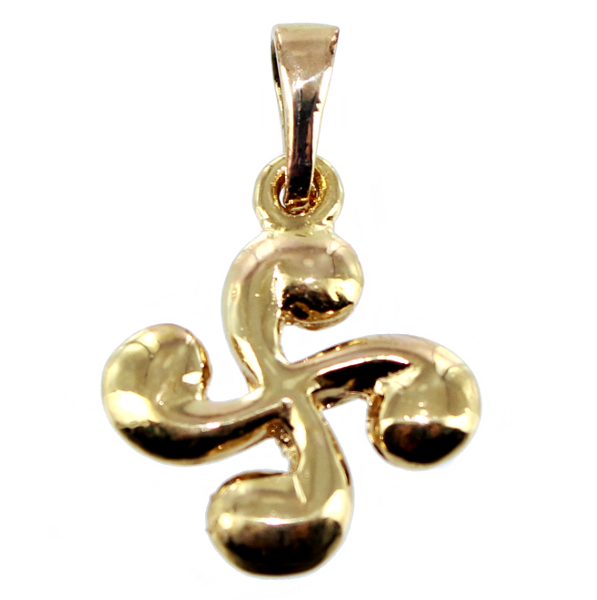 Croix Basque Epaisse - Taille 3 Or Jaune 