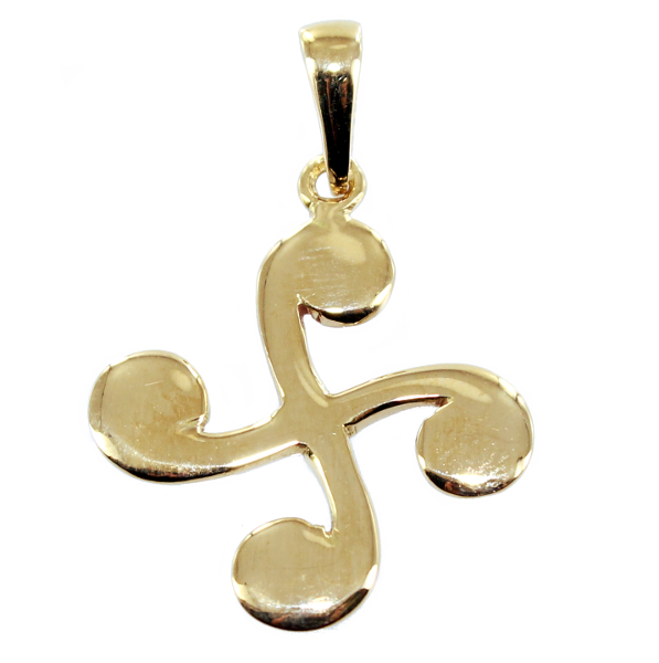 Croix Basque - Taille 4 Or Jaune 