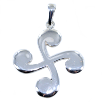 Croix Basque - Taille 5 Argent 