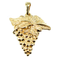 Pendentif Or Jaune Grappe de raisin - Taille 2 