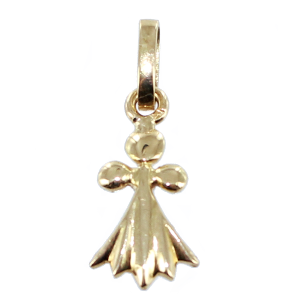 Pendentif Or Jaune Hermine - Taille 2 