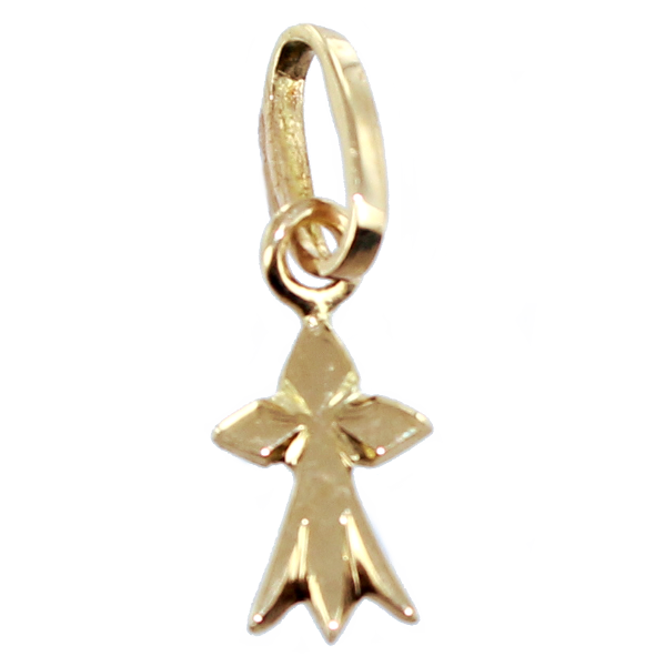 Pendentif Or Jaune Hermine losange - Taille 1 