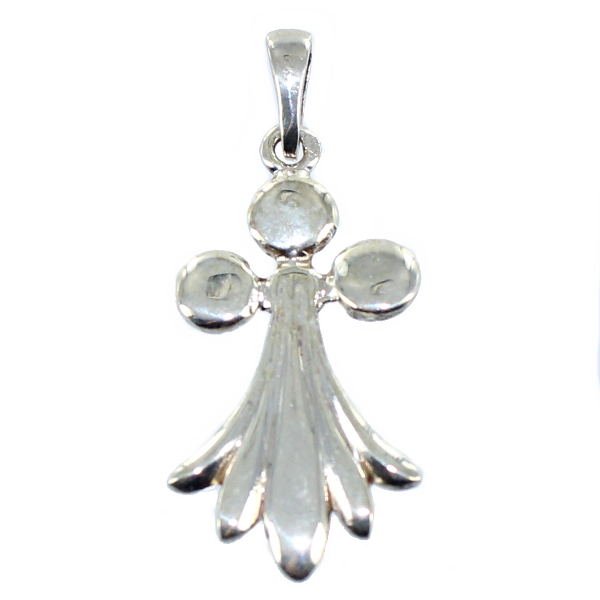 Pendentif Argent Hermine - Taille 4 