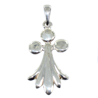 Pendentif Argent Hermine - Taille 4 