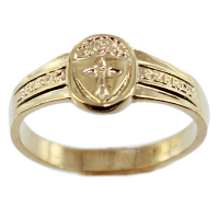 Bague Or Jaune  Anne de Bretagne 