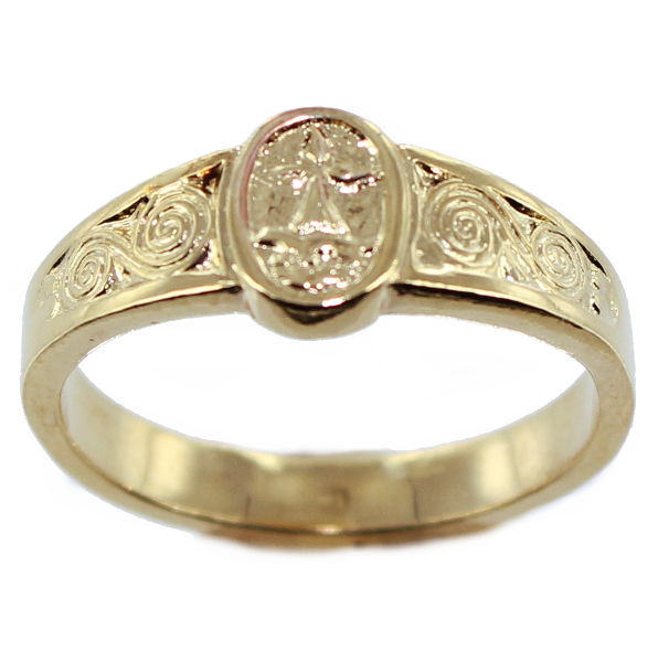 Bague Anne de Bretagne - Taille 2 Or Jaune 