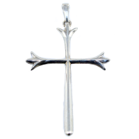 Croix Trident - Taille 3 Argent 