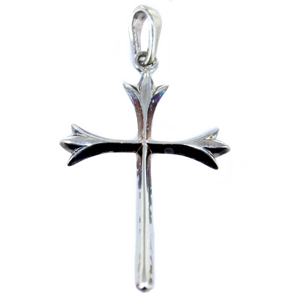 Croix Trident - Taille 2 Argent 