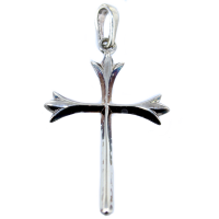 Croix Trident - Taille 2 Argent 