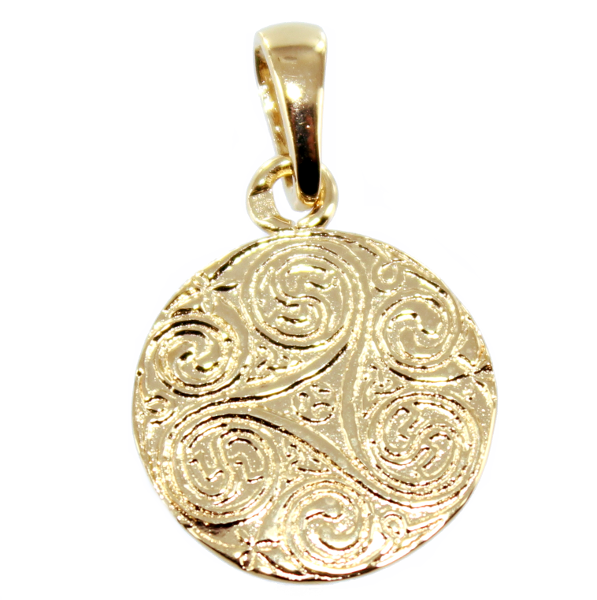Médaille Triskell - Taille 1 Or Jaune