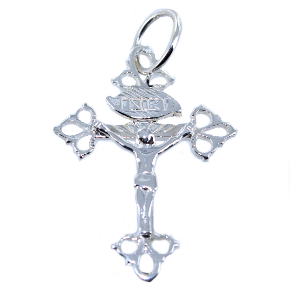 Croix grille du Dauphiné - Taille 1 Argent 