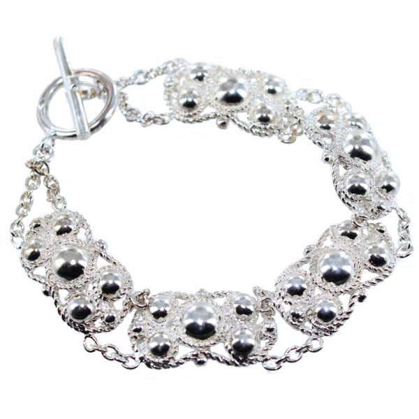 Bracelet Argent Boulonnais 