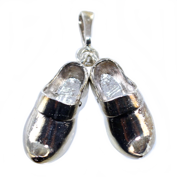 Pendentif Argent Paire de Sabots 