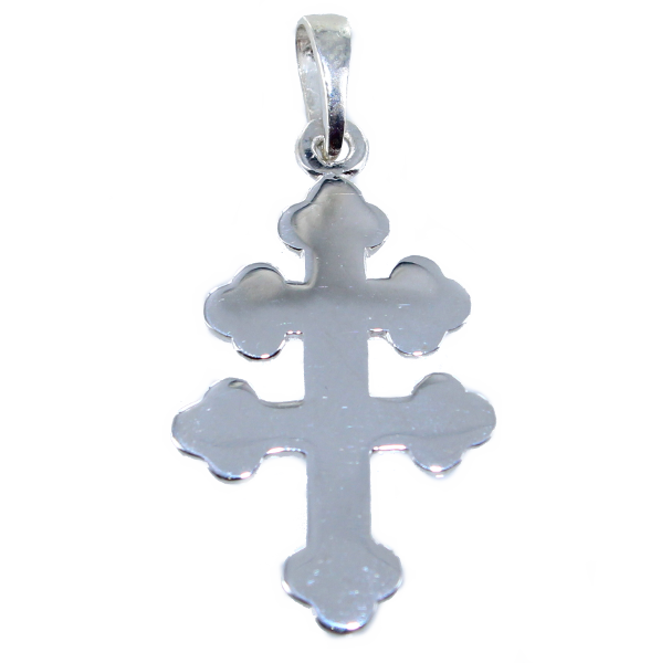 Croix de Lorraine - Large Argent 