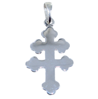 Croix de Lorraine - Large Argent 