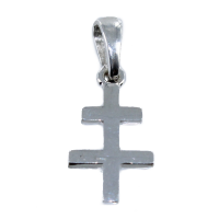 Croix de Lorraine - Plate Taille 1 Argent 