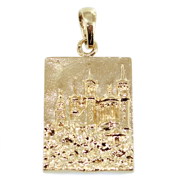 Pendentif Or Jaune Basilique de Fourvière 