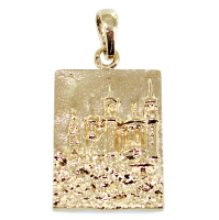 Pendentif Or Jaune Basilique de Fourvière 