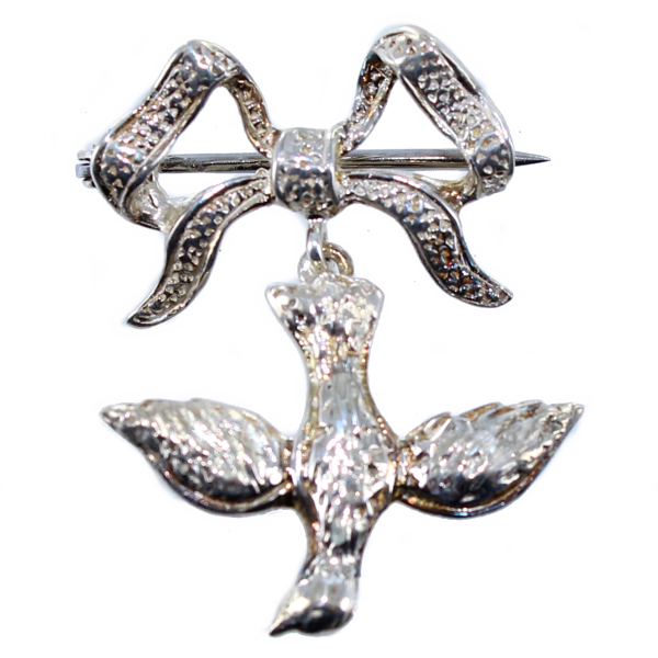 Broche Argent Saint Esprit Normand - Taille 1 