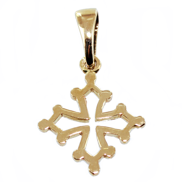 Croix Occitane ajourée - Taille 2 Or Jaune 