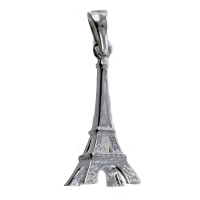 Pendentif Argent Tour Eiffel - Taille 4 