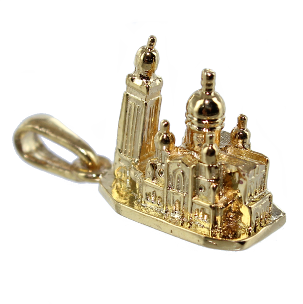 Pendentif Or Jaune Basilique du Sacré-Coeur 