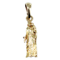 Pendentif Or Jaune Vierge à l'enfant - Notre Dame de Paris - Taille 1 