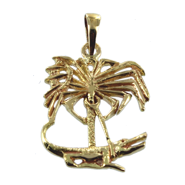 Pendentif Or Jaune Nîmes - Taille 2 