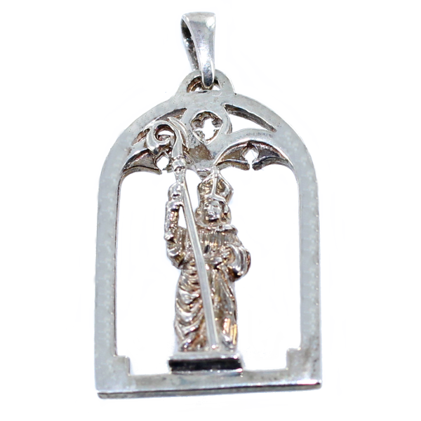 Pendentif Argent Saint Robert de Turlande 