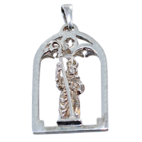 Pendentif Argent Saint Robert de Turlande 