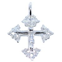 Croix grille du Val d'Arly - Taille 2&nbsp;Argent 