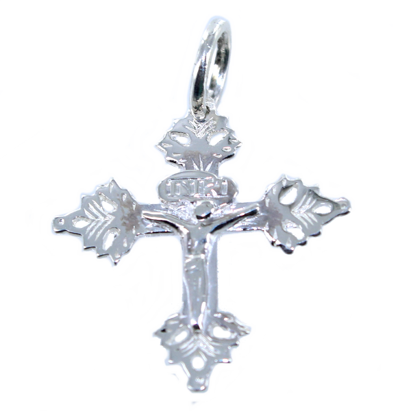 Croix grille de Chambéry - Taille 2 Argent 