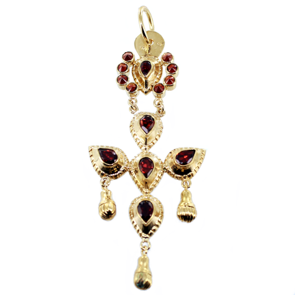 Pendentif Or Jaune Saint Esprit du Velay - Taille 4 