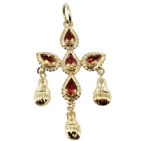 Pendentif Or Jaune Saint Esprit du Velay - Taille 1 