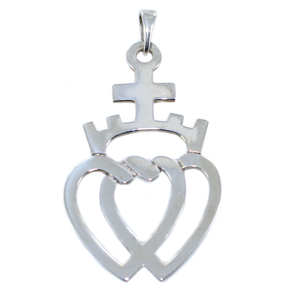 Pendentif Argent Coeur Vendéen - Taille 4 